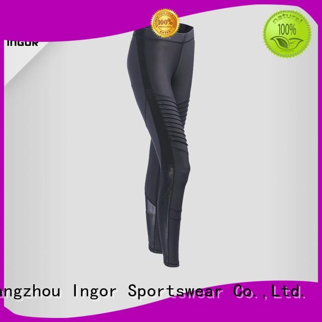tight sports black sexy yoga pants INGOR