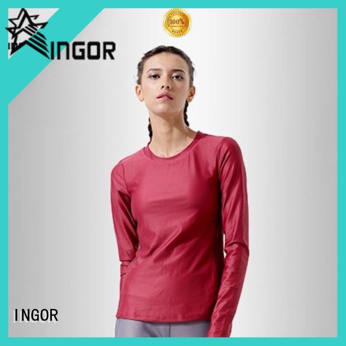 INGOR breathable ladies sweatshirts to keep you staying clean and dry at the gym