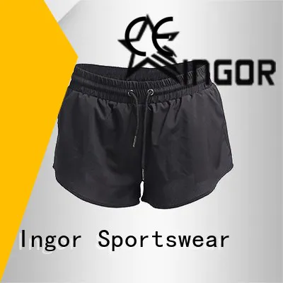 INGOR white yoga shorts on sale for girls