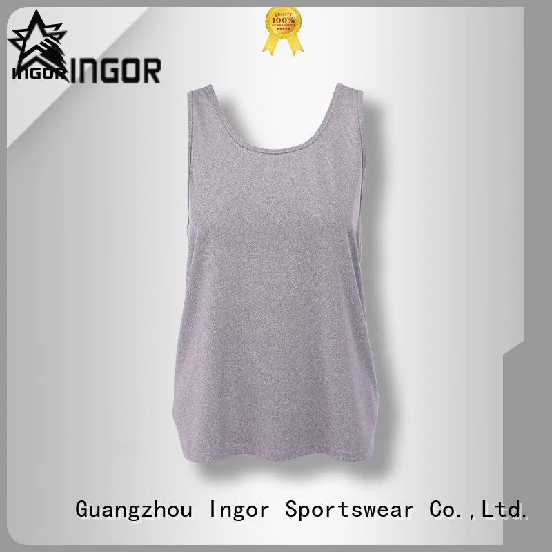 sports top cross workout INGOR Brand tank top supplier