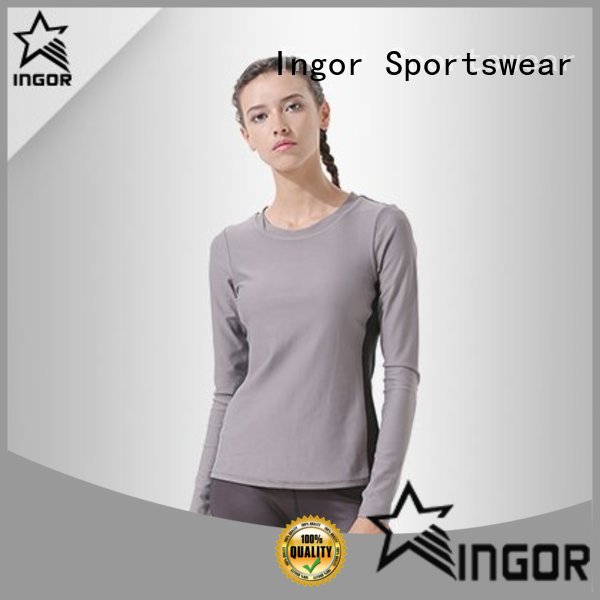 Ingor lange bunte Sweatshirts mit Kordelzug-Design für Damen