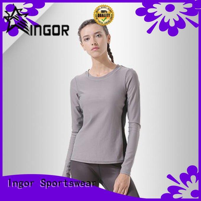 INGOR breathable Sports sweatshirts with drawstring design for sport