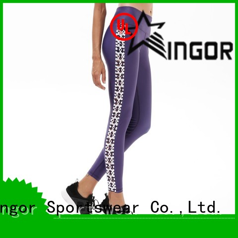 Qualität Ingor Marke Damen Leggings Taille Drucken