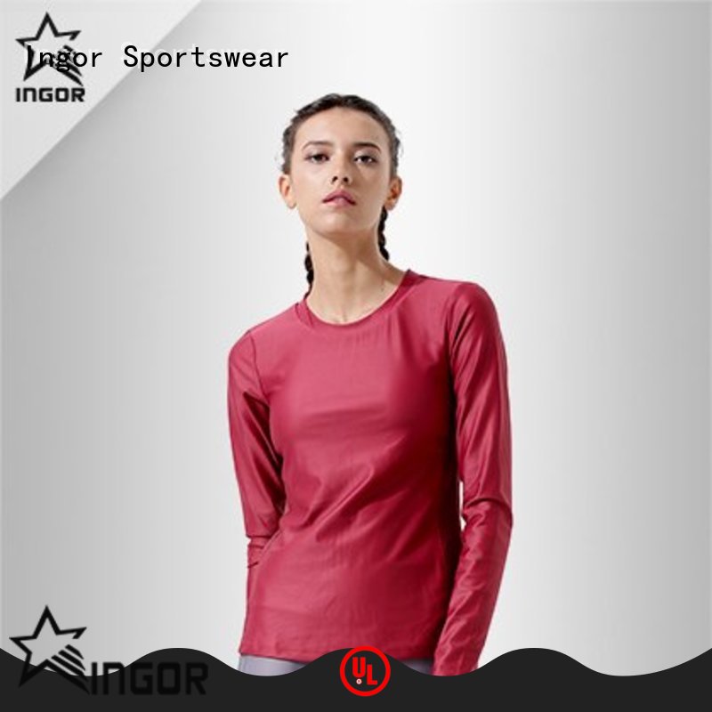 Ingor-Frauen-Frauen-Sweatshirts, um Sie auf dem laufenden zu halten und für den Sport trocken zu bleiben