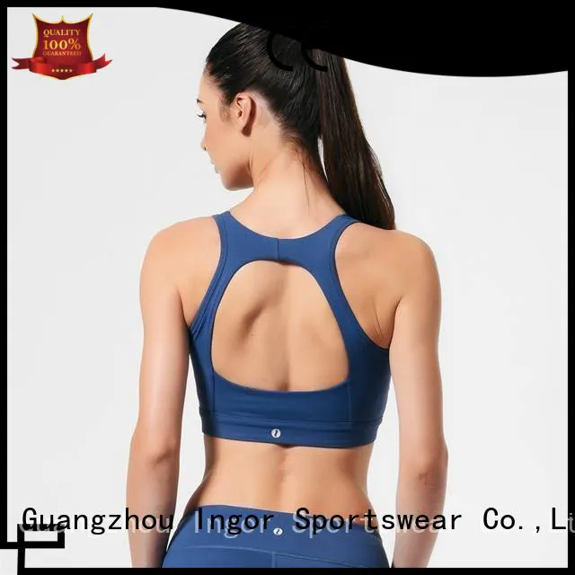 Custom plain running sports bra INGOR top
