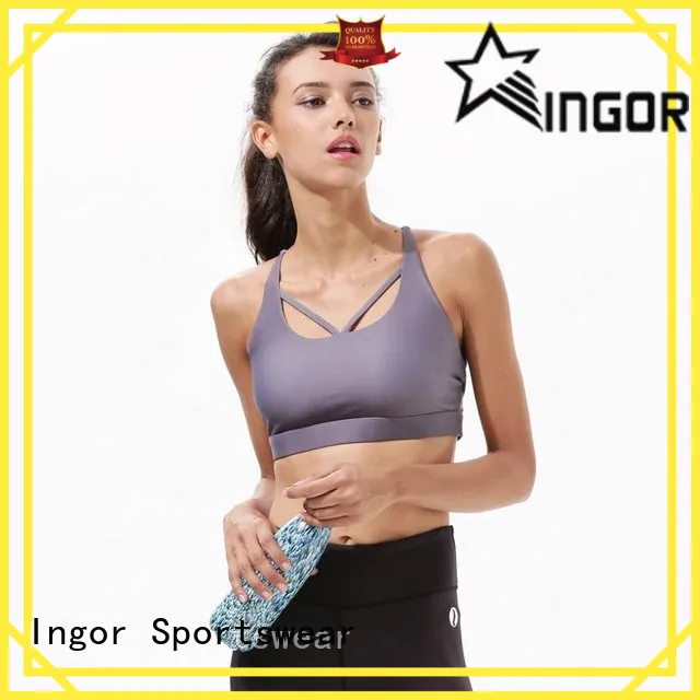 INGOR adjustable sports bra to enhance the capacity of sports for girls