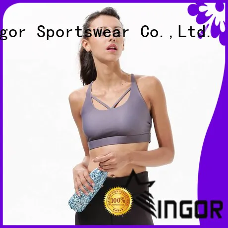 INGOR custom compression sports bra to enhance the capacity of sports for women