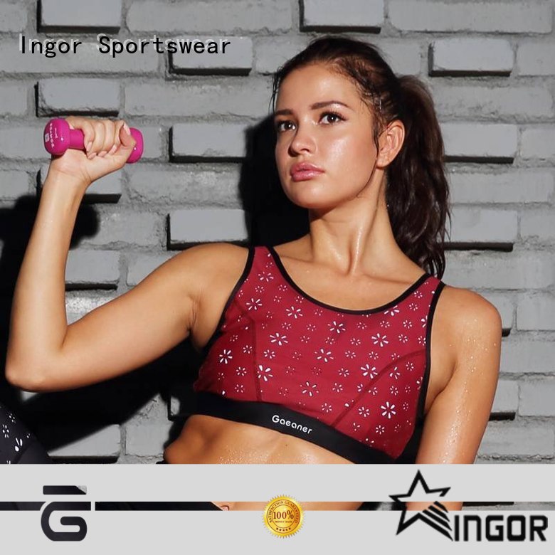 Donne traspiranti Black Sports Bra indietro per migliorare la capacità degli sport per le donne