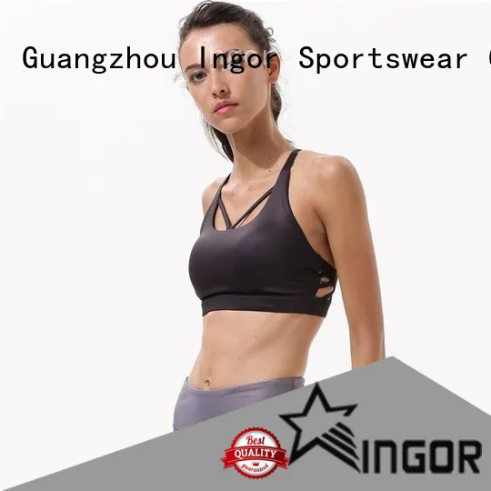 INGOR neck best compression sports bra on sale for sport