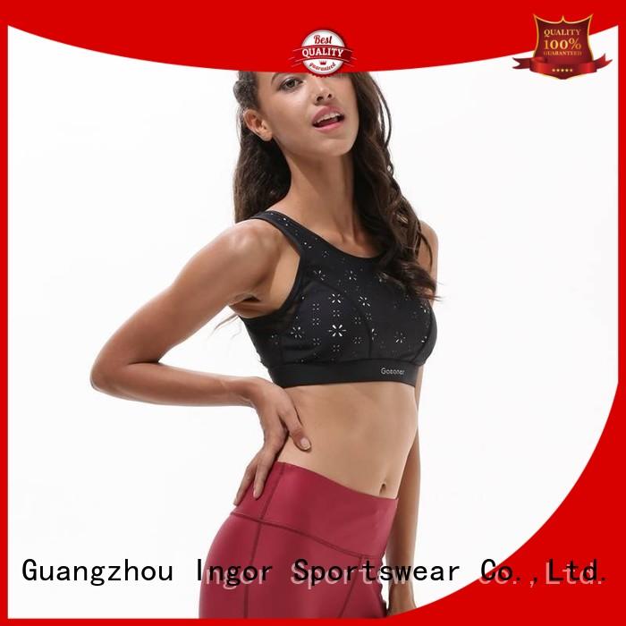 colorful sports bras strappy comfortable bra INGOR Brand