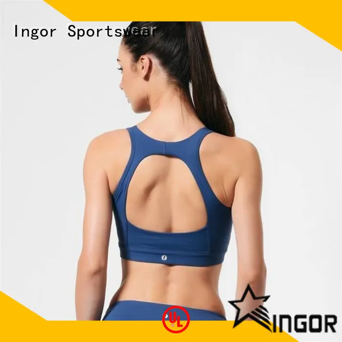 INGOR designer light grey sports bra on sale for sport