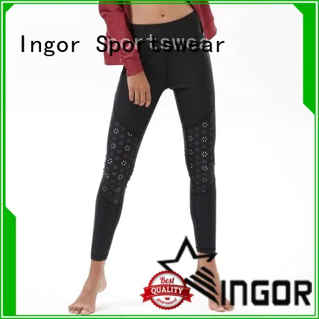 fitness running pants women spandex with high quality at the gym