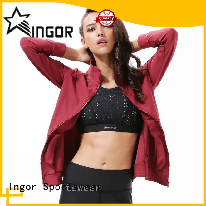 INGOR high quality yoga Jacket with high quality for sport