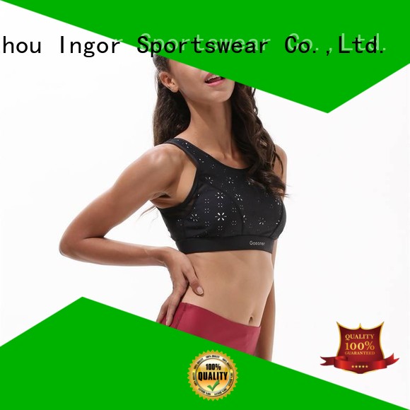 Heiße bunte Sportbras Yoga Ingor-Marke