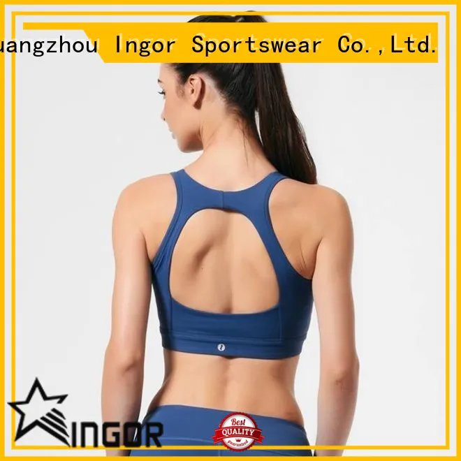 INGOR soft compression sports bra with high quality for sport