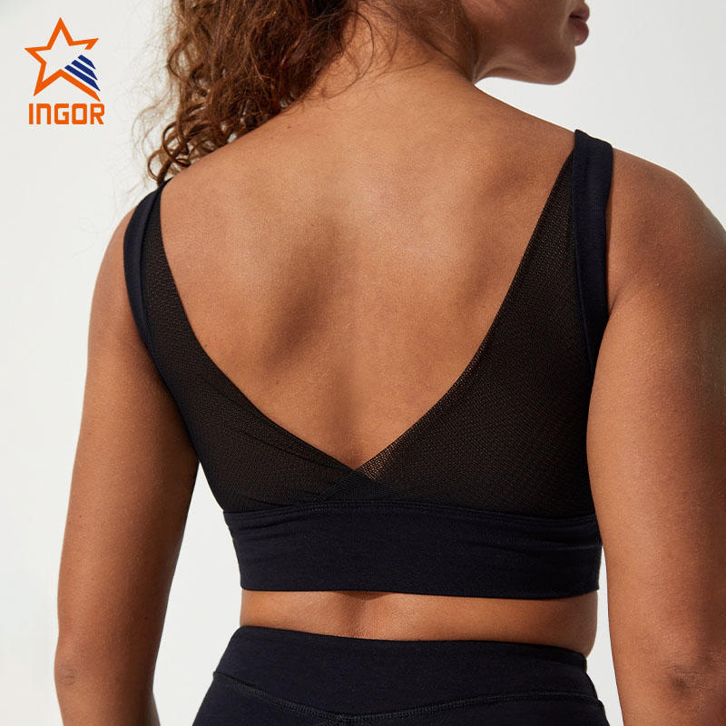 Ingorsports Wholesale Ladies Gym Sports Wear Athletic Workout Suit Oem Custom Women Fitness Matching Yoga Set
