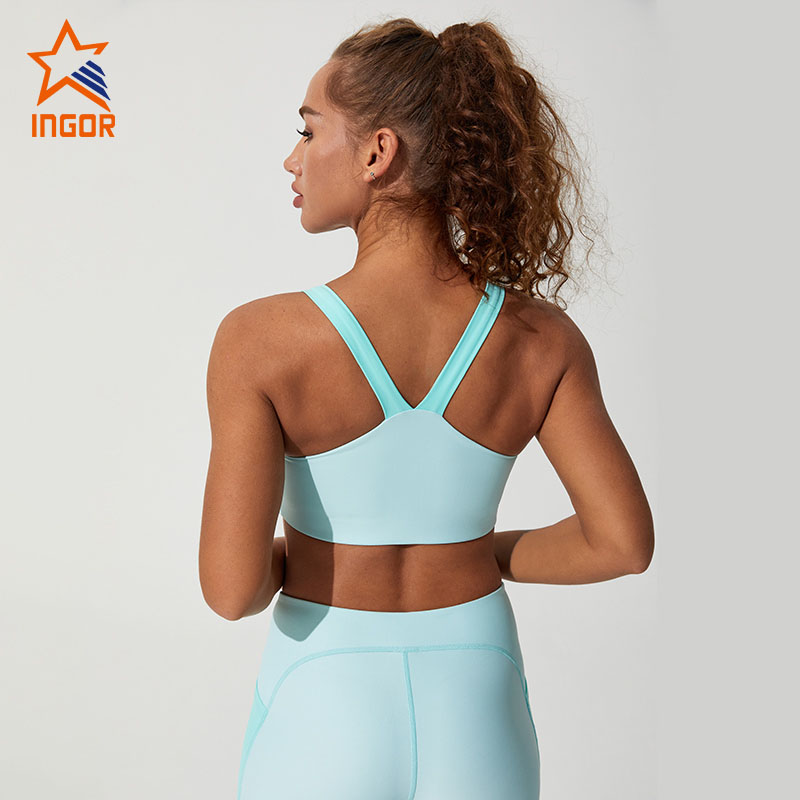 INGOR personalized best yoga clothing brand factory price for gym
