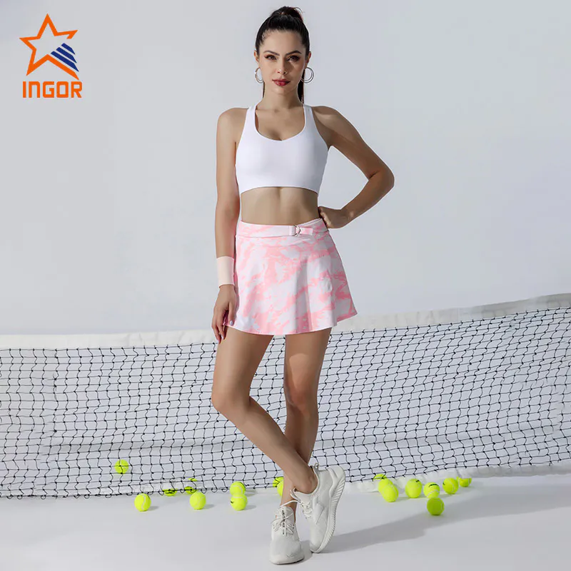 Ingorsports Custom Tennis Set With Pocket High Quality Customization Of Recyclable Fabric Tennis Clothing