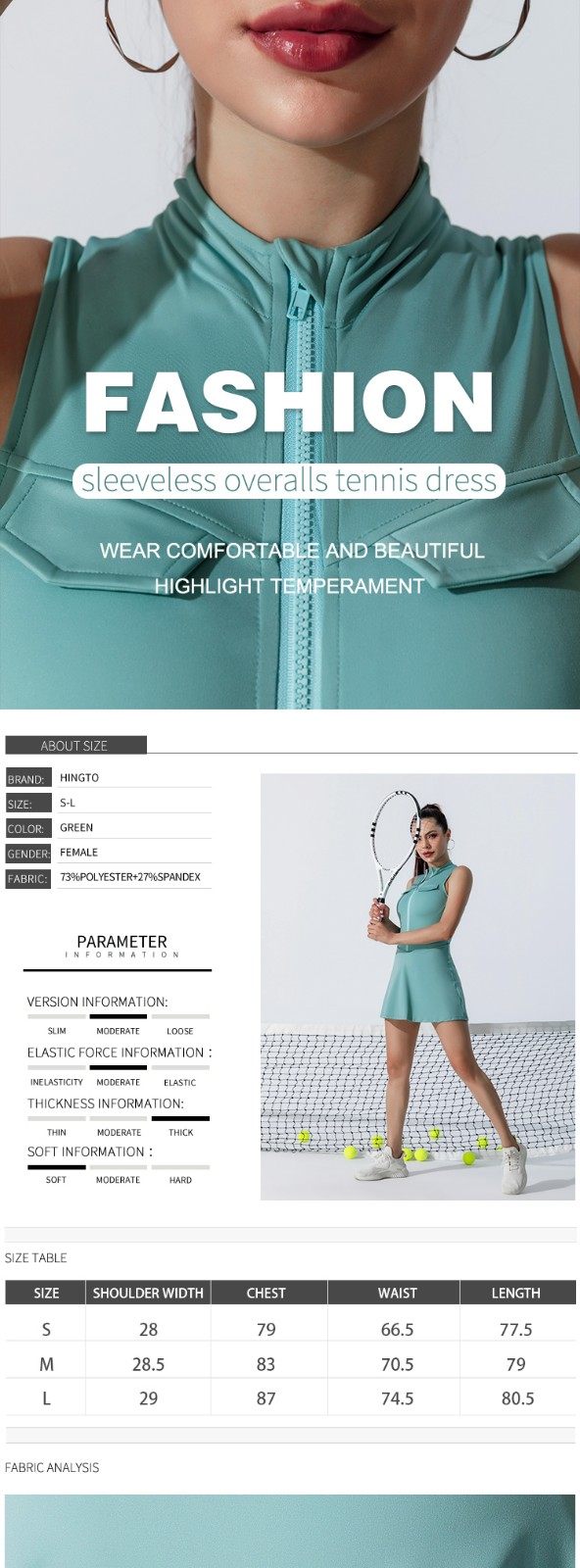 custom woman tennis clothes production for women-2