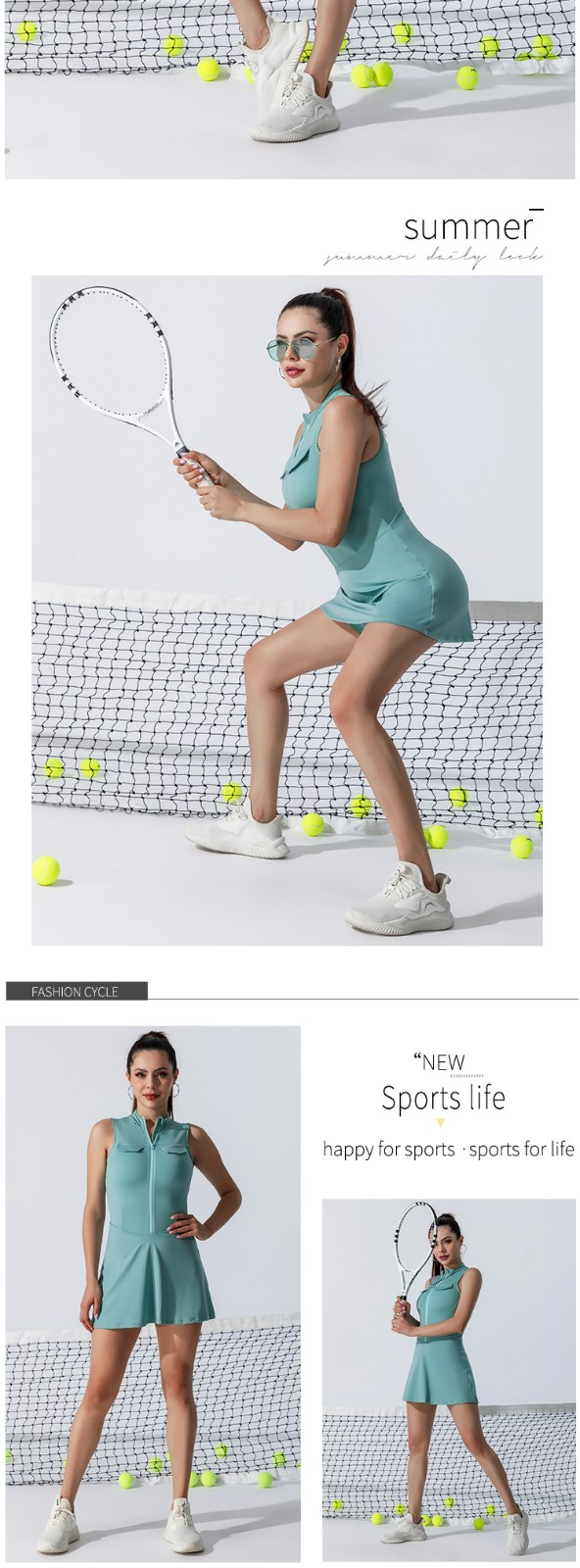 INGOR personalized woman tennis clothes supplier for ladies-5