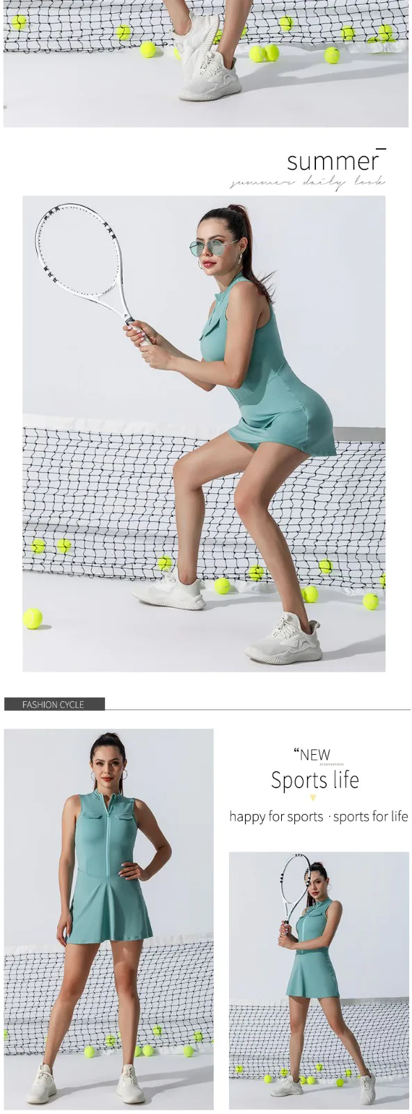 INGOR custom tennis women clothes solutions