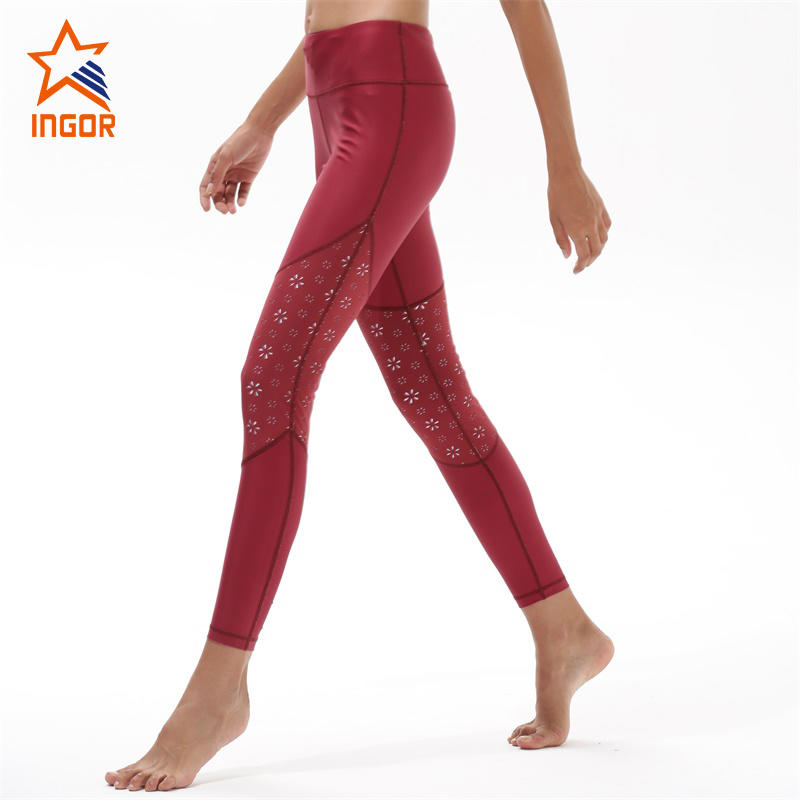 Ingorsports Running High Waisted Yoga Pants For Women