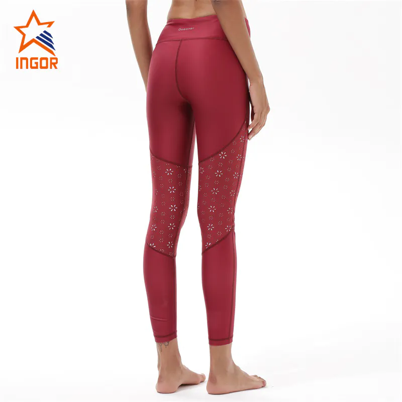 Ingorsports Running High Waisted Yoga Pants For Women