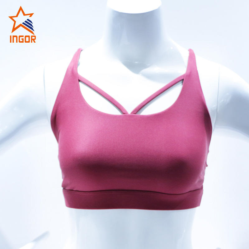 Ingorsports women custom service sports bra yoga bra for wholesale
