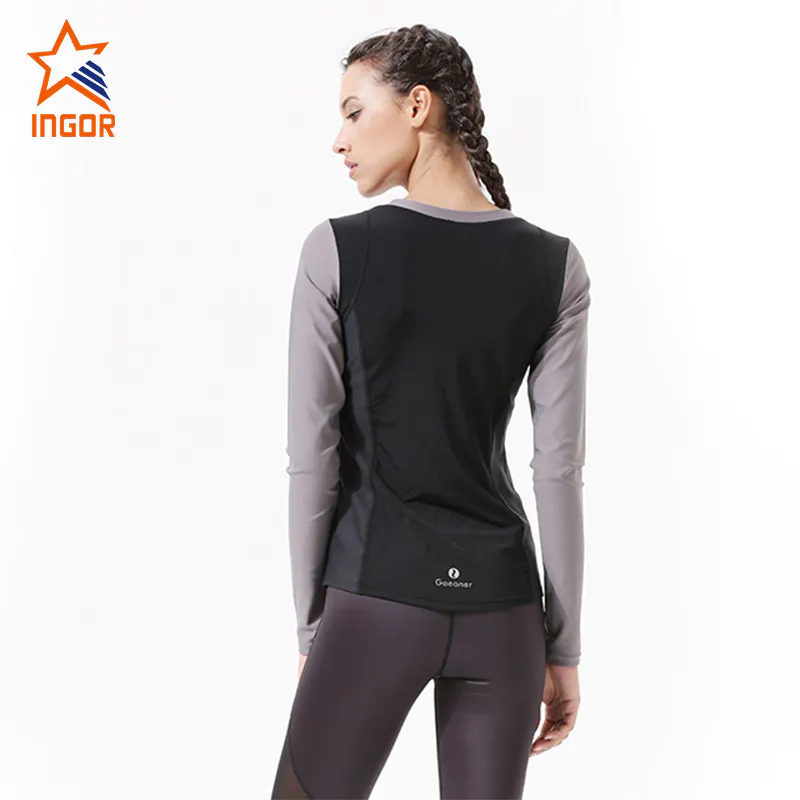 Ingor Long Sleeve Women Sports Sweatshirts Y1921F02