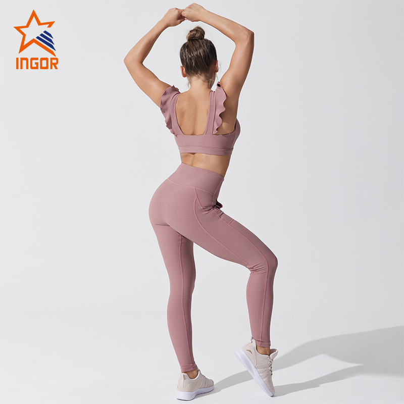INGOR yoga outfit for ladies bulk production for gym-2