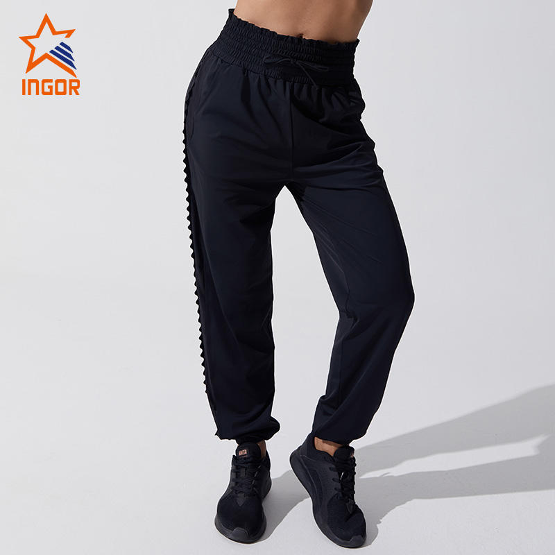 Ingorsports High Quality Womens Yoga Outfits Sweat Suits Factory Custom Gym Wear Workout Sets High Waist Leggings Sports Bra Jogging Wear