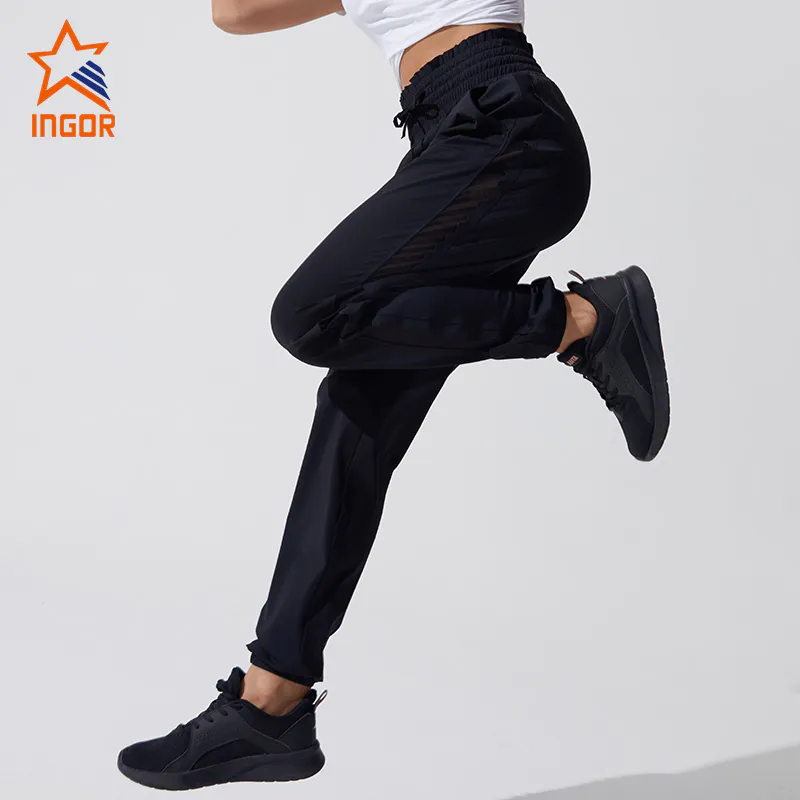 Ingorsports Fitness Women Yoga Seamless Gym Leggings Tank Top Sport Sets Sportswear