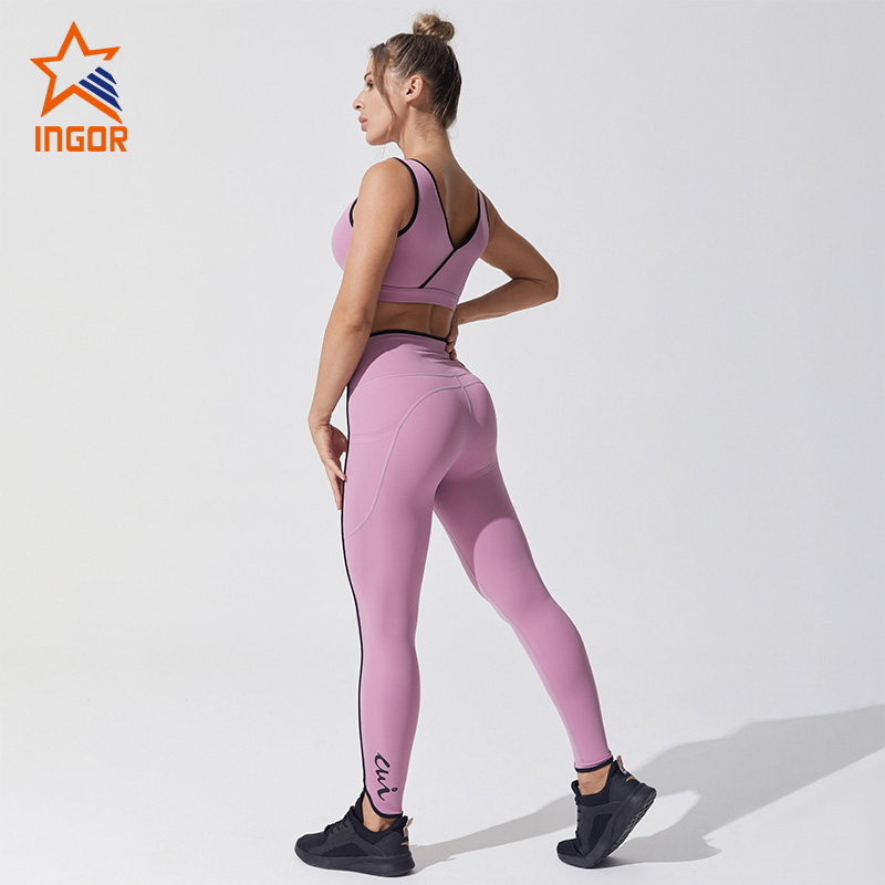 INGOR fashion ladies yoga wear bulk production for gym-1