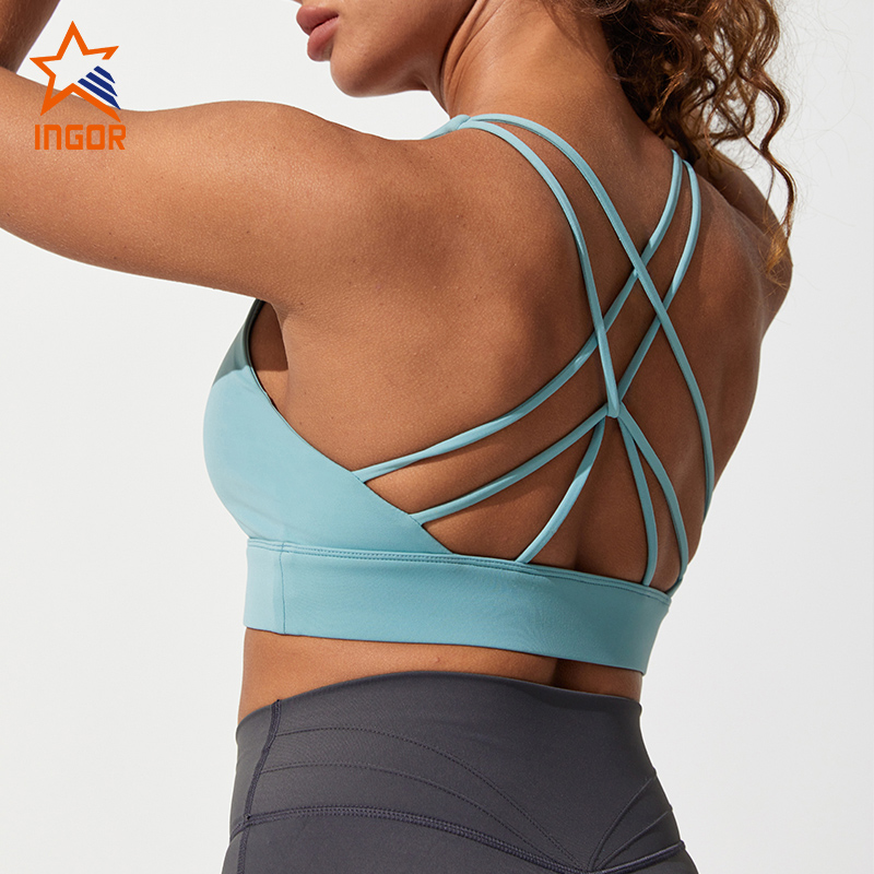 breathable bra for crop top quality to enhance the capacity of sports for girls-2