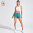 INGOR personalized women's athletic shorts marketing for yoga