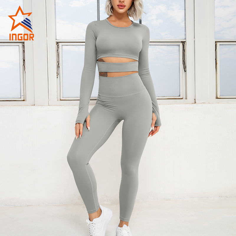 INGOR soft recycled fabric wholesale to enhance the capacity of sports for ladies
