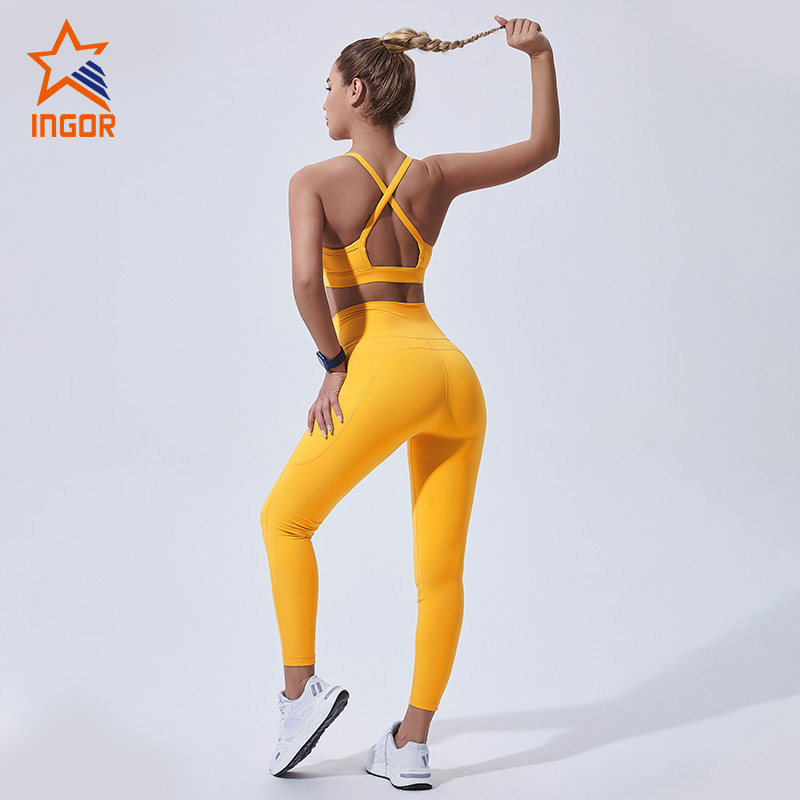 INGOR fashion yoga workout outfits owner for sport-1