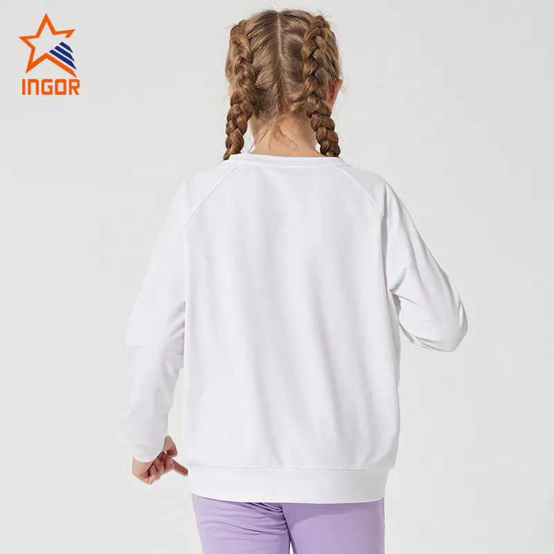 Ingorsports OEM Children Fitness Gym Workout Custom High Quality Wholesale Kids Active Athletic Sportswear