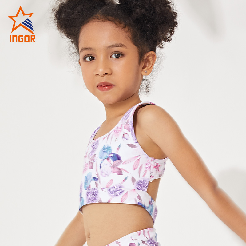 INGOR fitness exercise clothes for kids production for ladies-13
