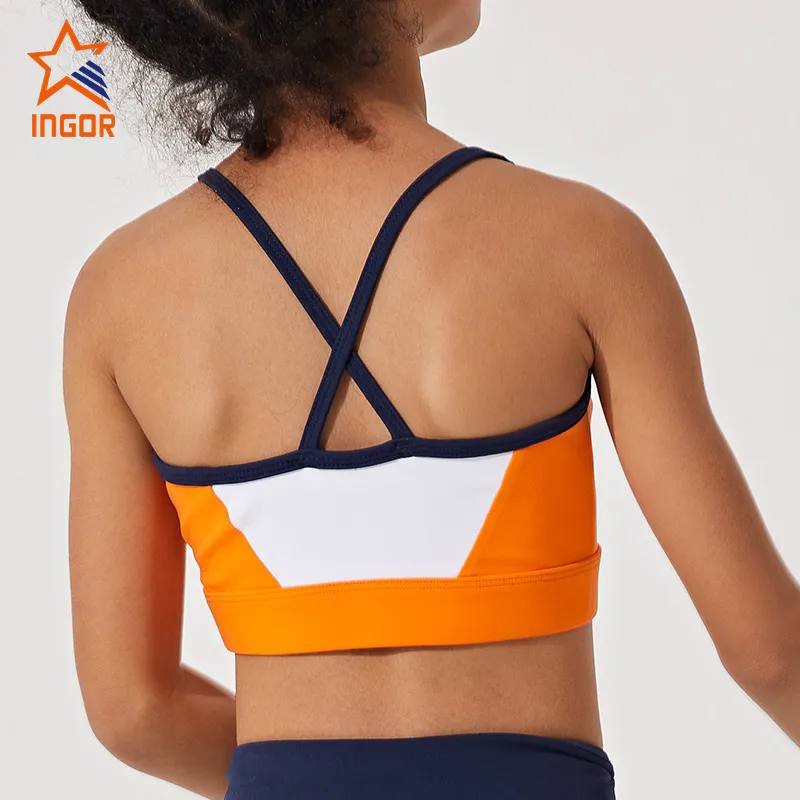 Ingorsports Wholesale Seamless Yoga Suit Kids Fitness Clothes Sportswear Yoga Wear Gym Wear Activewear