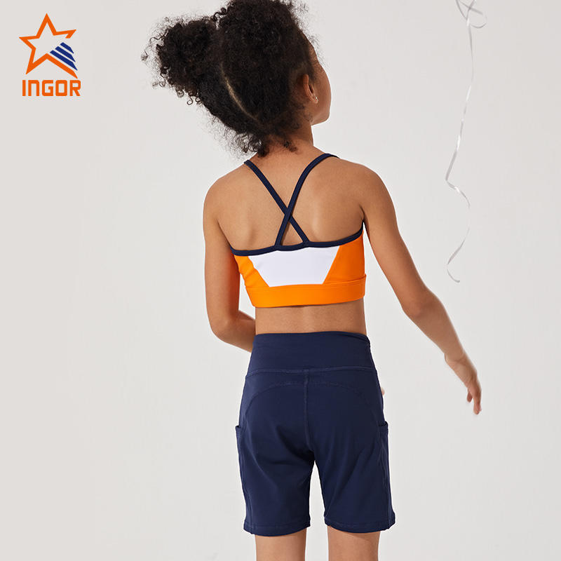 INGOR kids fitness clothes production for girls