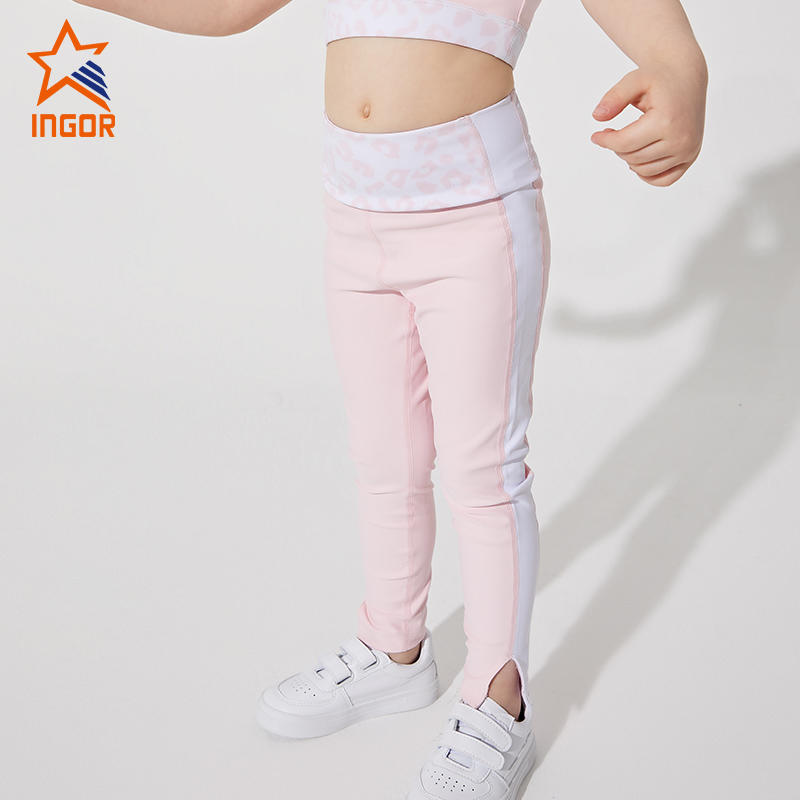 Ingorsports Factory Manufacturer Kids Sports Wear Children Sportswear Kids Wear Gym Wear Yoga Wear Activewear
