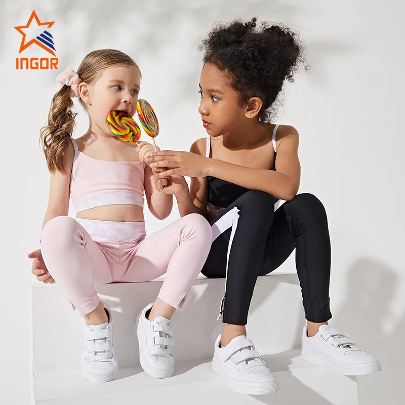 Ingorsports Factory Manufacturer Kids Sports Wear Children Sportswear Kids Wear Gym Wear Yoga Wear Activewear