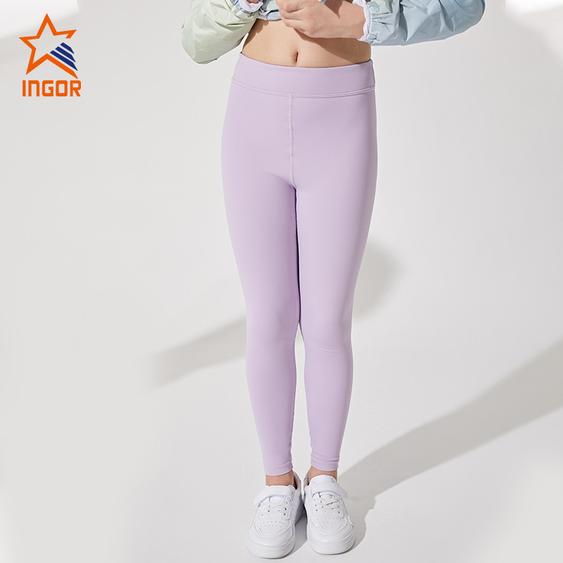 INGOR convenient exercise pants for kids for-sale for yoga-11