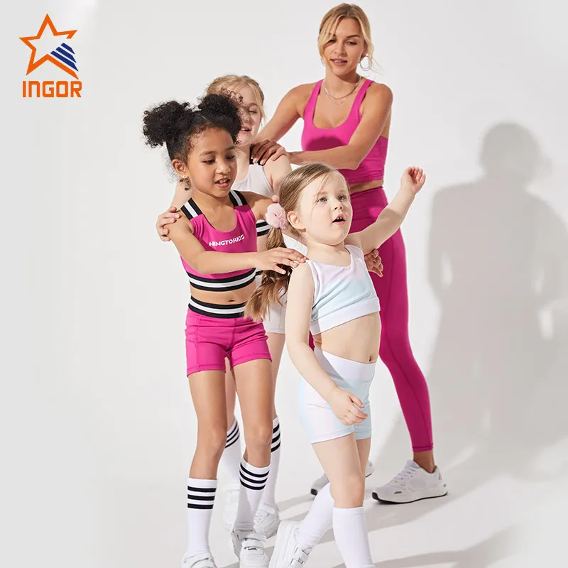 INGOR exercise clothes for kids type for girls