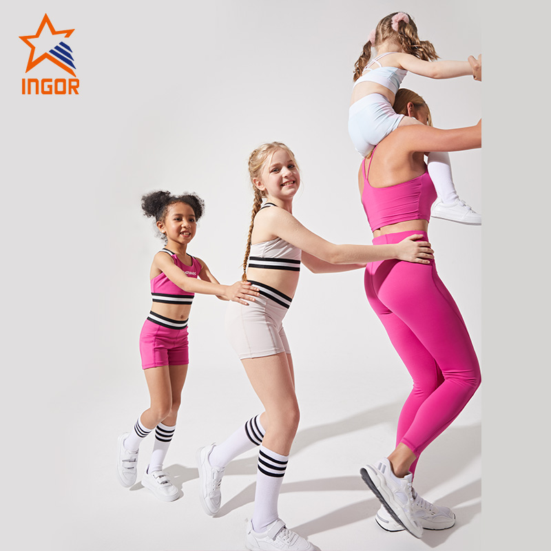 INGOR fitness kids workout clothes production-14