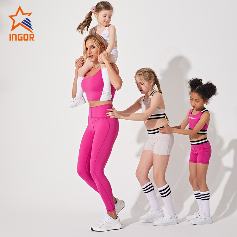INGOR fitness kids workout clothes production-15