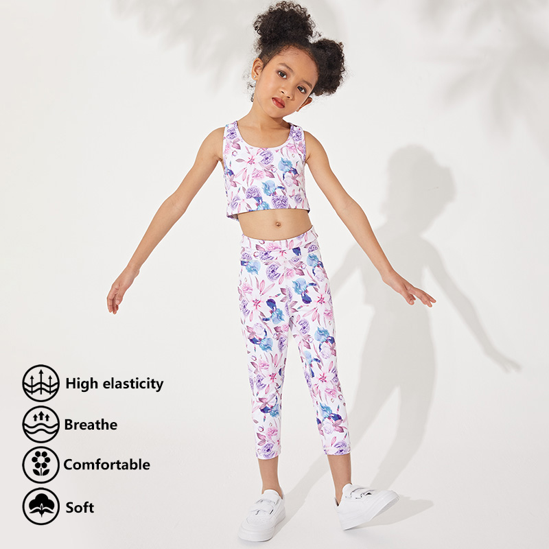 INGOR kids fitness clothes solutions for girls-12
