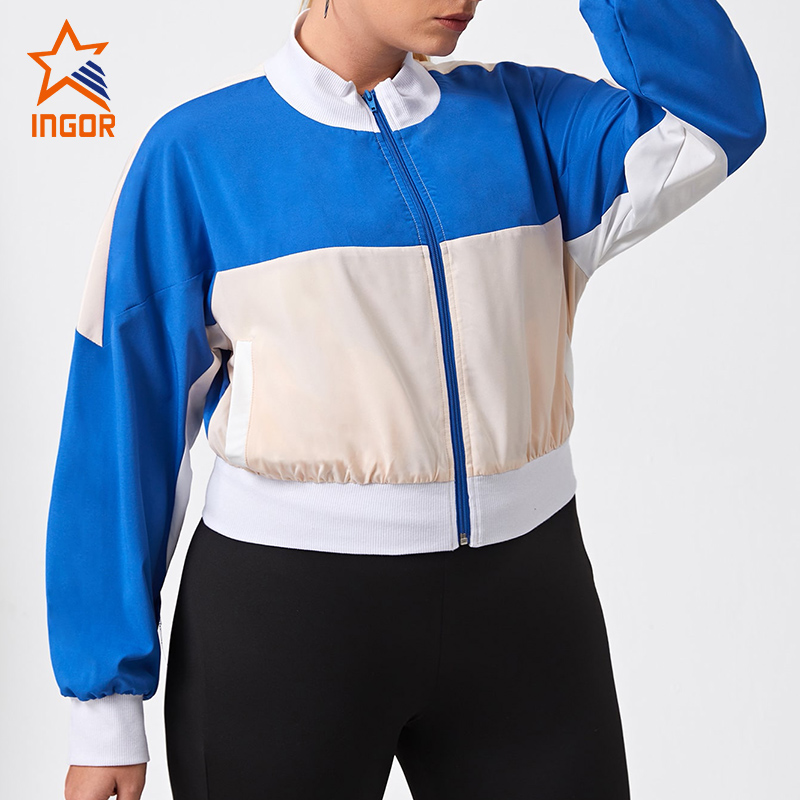 INGOR SPORTSWEAR custom polo sport jacket with high quality at the gym