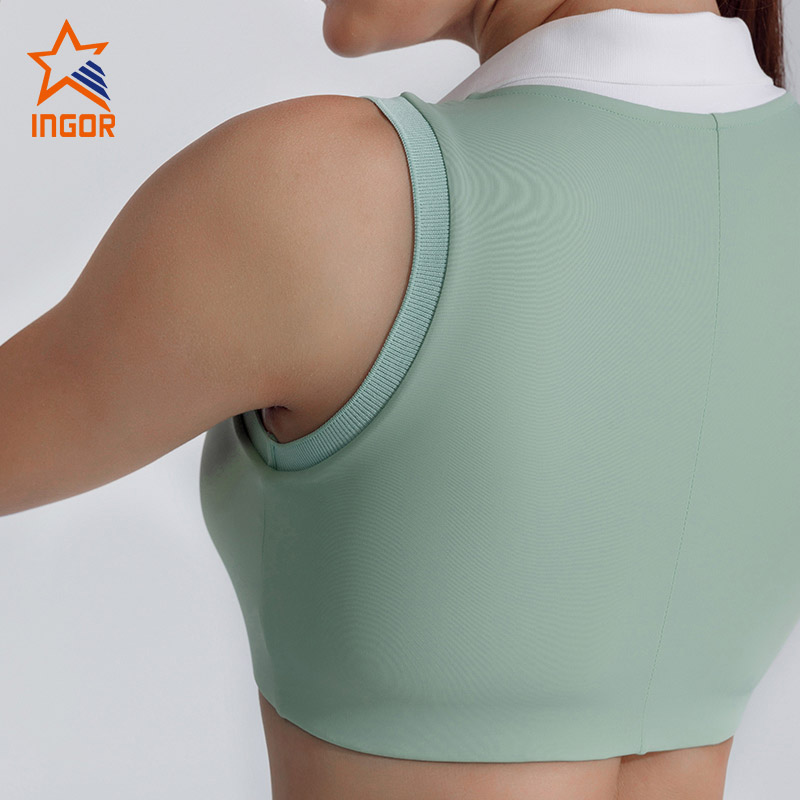 INGOR SPORTSWEAR soft cotton on sports bra with high quality for sport-2